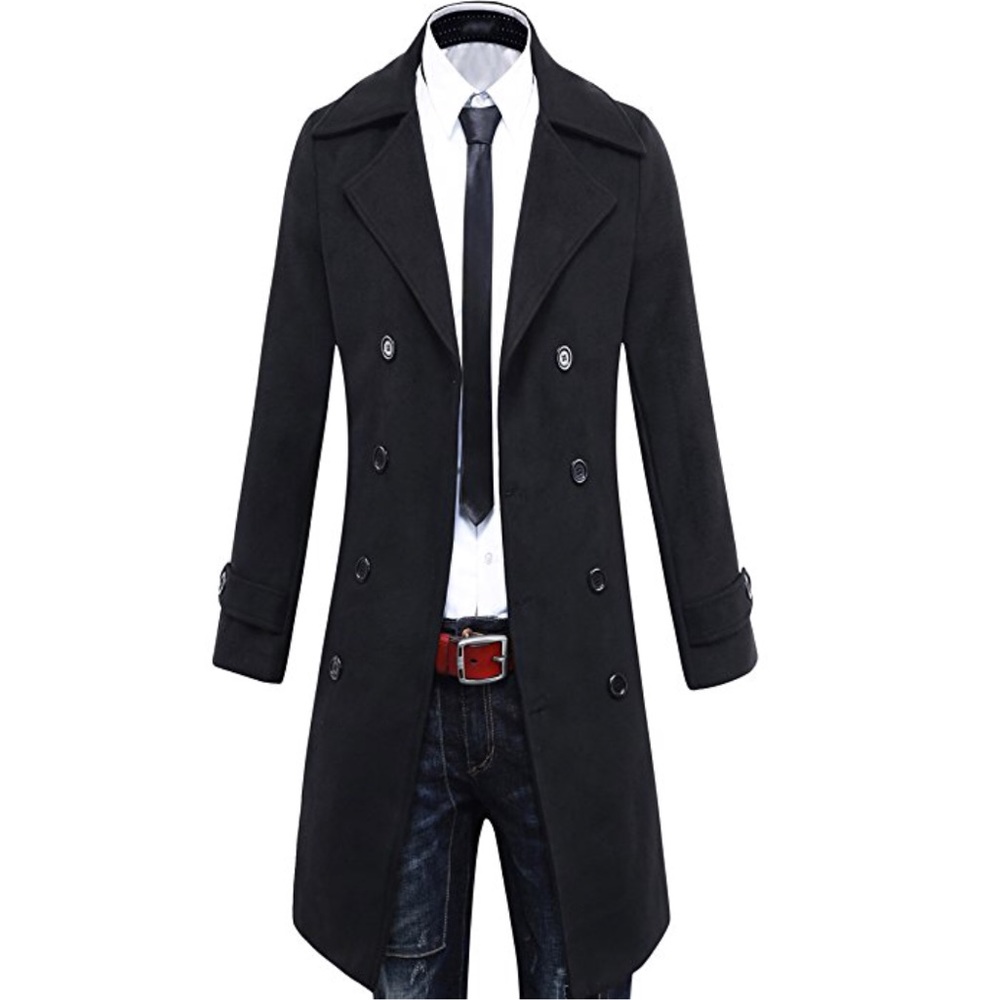 Trench coat black